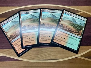 4x Shivan Oasis Playset - SCD 318 MTG Magic The Gathering - Picture 1 of 1
