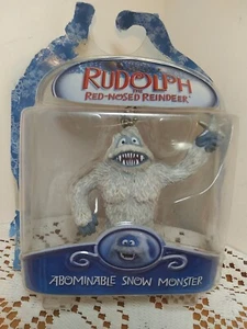 Rudolph The Red-Nosed Reindeer "ABOMINABLE SNOWMONSTER Ornament Clip on Keychain - Picture 1 of 9