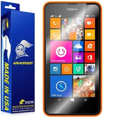 [2-Pack] ArmorSuit Nokia Lumia 630 / 635 Case Friendly Screen Protector - Image 1 of 4