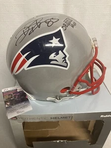Deion Branch Signed Auto Proline FS Helmet New England Patriots SB MVP JSA COA - Picture 1 of 6
