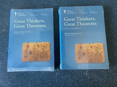 Great Thinkers, Great Theorems by Professor William Dunham (Great Courses) - Image 1 of 2