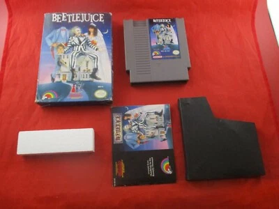 Beetlejuice (Nintendo Entertainment System, 1991) NES COMPLETO con manual de caja Foto 1 de 4
