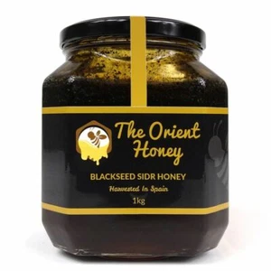 1KG Black Seed Sidr Honey Top Quality 100% Authentic Royal Raw The Orient Honey - Picture 1 of 3