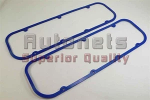 Blue BBC Big Block Chevy Steel/Rubber Valve Cover Gasket Reusable 396 427 454502 - Picture 1 of 1