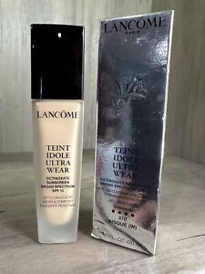 Lancome Teint Idole Ultra 24 H Makeup Foundation- 370 Bisque (W) - Full Size NIB