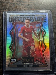 Diogo Jota 2024 25 Panini Select FIFA Liverpool Unstoppable Silver Prizm 6 - Bild 1 von 2
