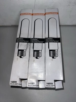 Sylvania Lumalux 高压钠灯泡 T14.5 批量 5 件 全新 — 第 1/3 张图片