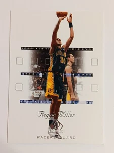 2001-02 SP Authentic - #31 Reggie Miller Indiana Pacers - Picture 1 of 2