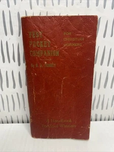 A Handbook For Soul Winners Vest Pocket Companion R.A. Torrey Christian Workers - Picture 1 of 15