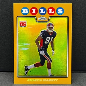 Topps 2008 cromo James Hardy refractor dorado/199 TC202 RC casi nuevo - Imagen 1 de 3