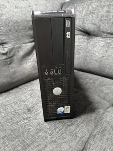 Dell Optiplex 755 DCCY Desktop Intel Core 2 Black Used Untested No Power Cord - Picture 1 of 5