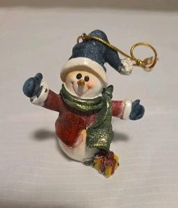 adorno muñeco de nieve vintage - Imagen 1 de 6