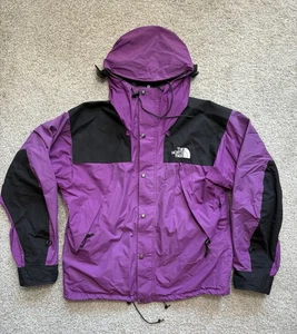 Vintage 1990'S The North Face Mountain Jacket Gore-Tex Mens Size L Purple - Picture 1 of 9