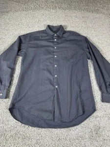 Armani Mens Gray Size M Button Down Shirt 100% cotton - Picture 1 of 12