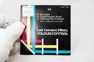 81B Lee Camera Filter Sqaure 75X75mm 3X3"