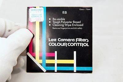 81B Lee Camera Filter Sqaure 75X75mm 3X3" - Image 1 of 4