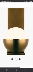 Visual Comfort Modern Akova 1Lt Wall Sconce/PBS/PBSA - 700WSAKVBRBR-LED927 - Picture 1 of 5