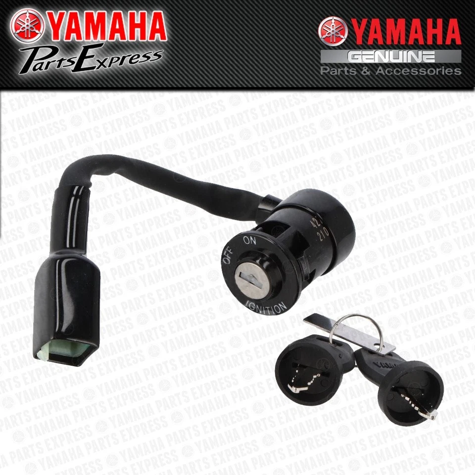 NUEVO 2017-2023 YAMAHA YFZ50 YFZ 50 OEM INTERRUPTOR DE ENCENDIDO 2 LLAVES BW4-H2510-10-00 Foto 1 de 1