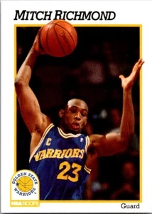 1991-92 NBA Hoops - #73 Mitch Richmond - Picture 1 of 2