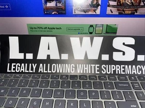 L..A.W.S. Bumper Stickers - Picture 1 of 1