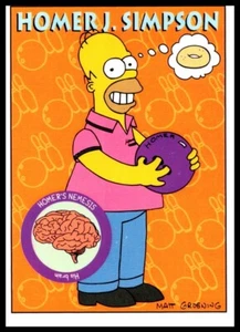 1993 SkyBox Simpsons S1 Homer J. Simpson | Donut-Loving Dad Base Card - Picture 1 of 2