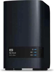 NETWORK DRIVE NAS WD MY CLOUD EX2 ULTRA 12TB (WDBVBZ0120JCH) (W) - Afbeelding 1 van 4
