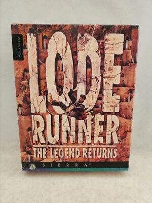 Lode Runner The Legend Returns Pc Cd Rom Sierra 1996 PC Big Box Complete - Image 1 of 2