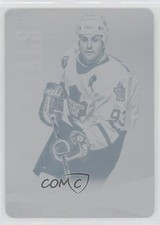 2012-13 Certified Immortals Printing Plate Cyan 1/1 Doug Gilmour #134 HOF 4p5