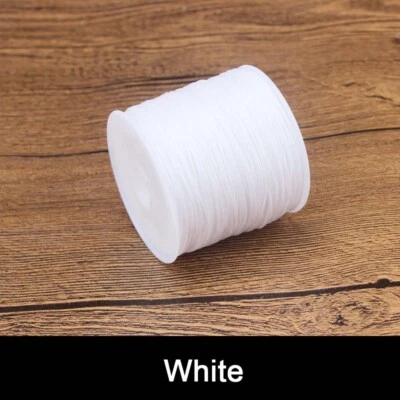 0.45/0.5/0.6mm Round Waxed Thread Polyester Cord Leather Craft Sewing Bracelets - Image 1 of 4