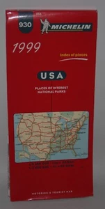 USA - Michelin 1:3,450,000 Motoring & Tourist Map - Sheet 930 - 1999 - Picture 1 of 4