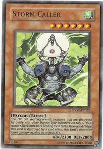 Sturmrufer CSOC-DE022 Silber Rare Yu-Gi-Oh Karte (U) Neu - Bild 1 von 3