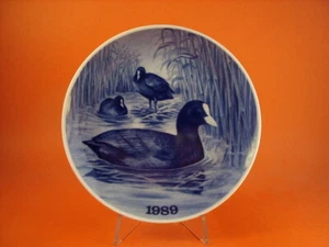 COPENHAGUE TOVE SVENDSEN ASSIETTE DE CHASSE 1989 "Folaga" - Picture 1 of 3