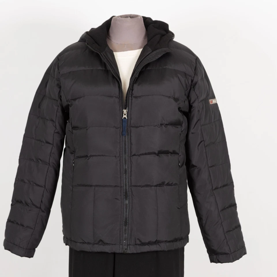 Женщин вниз пуховик куртка размер маленький с капюшоном - Изображение 1 из 4