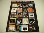 KING CRIMSON Led Zeppelin FAT MATTRESS Allman Brothers more 1969 Promo Poster Ad