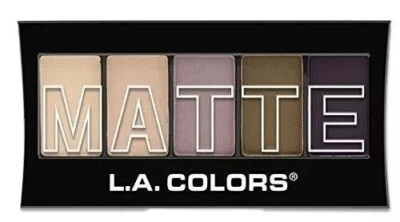 L.A. COLORS 5 Color Matte Eyeshadow, Natural Linen, 0.25 oz. - Image 1 of 4