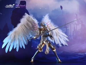 Lucifer 1/6 ONE：6 Archangel Michael God Dawn Wing Action Figure Model Toys  - Picture 1 of 8