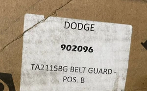 Dodge 902096 TA2115BG Gurtschutz Pos. B Neu in OVP - Bild 1 von 6