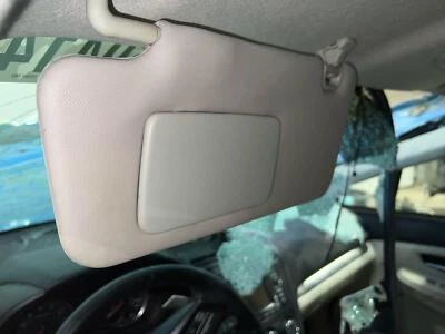 2013 - 2014 Subaru XV Crosstrek Driver LH left Ivory Sun Visor - Image 1 of 3