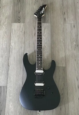 Dean MD-24 K BKS MD24 Select Kahler Guitar, Ebony Fretboard, Black Satin - Image 1 of 4