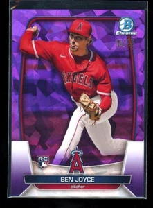 2023 Bowman Chrome Sapphire Edition Purple /25 Ben Joyce #36 Rookie RC - Picture 1 of 2