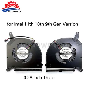 CPU GPU Cooling Fan for Gigabyte Aero 17 HDR YA XA SA YB XB WB KB SB YC XC XD YD - Afbeelding 1 van 4
