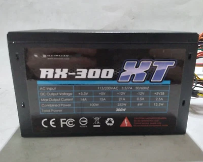 RAIDMAX XT Series RX-300XT 300W Desktop Power Supply #2052 - Image 1 of 4