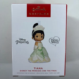 Hallmark Keepsake Disney Princess Tiana Precious Moments Christmas Tree Ornament - Picture 1 of 6