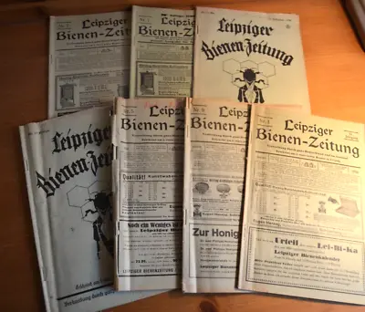 Konvolut Leipziger Bienen-Zeitung 1933-38 Imker Bienenzucht Honig SELTEN!! • 49.90€