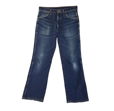 Calça jeans Wrangler masculina 30x28 regular fit reta azul stretch 937STR - Imagem 1 de 4