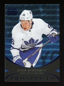 2020-21 Skybox Metal Universe Egor Korshkov Prospects Blue Spectrum #PP-30