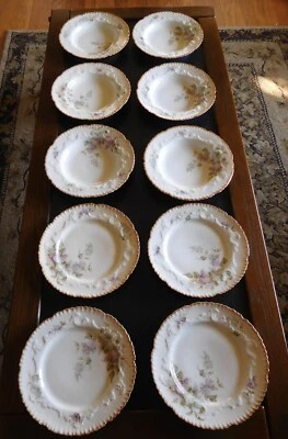 Platos de porcelana antiguos rusos conde Harrach. Hermoso! 6 cuencos, 4 platos.  Foto 1 de 4