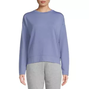 Avia Women's Long Sleeve Drop Shoulder Soft French Terry Cloth Tee, Size: 2XL(20 - Picture 1 of 4