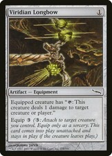 Arc along viridiano Mirrodin-Viridian Longbow Foil MTG Foil Japan