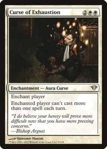 MALDICIÓN DE AGOTAMIENTO X 4 E/X+ DARK ASCENSION MAGIC THE GATHERING - Imagen 1 de 1